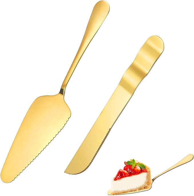 Set De 4 Cubiertos Para Servir Pasteles