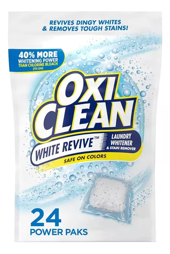 Oxiclean Quitamanchas Ropa Blanca 24 Unidades