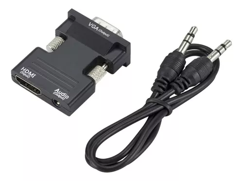 Adaptador Convertidor Compatible Hdmi A Vga 1080p