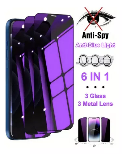 Protector Anti Espia 6 En 1 Para iPhone 14 Pro Max