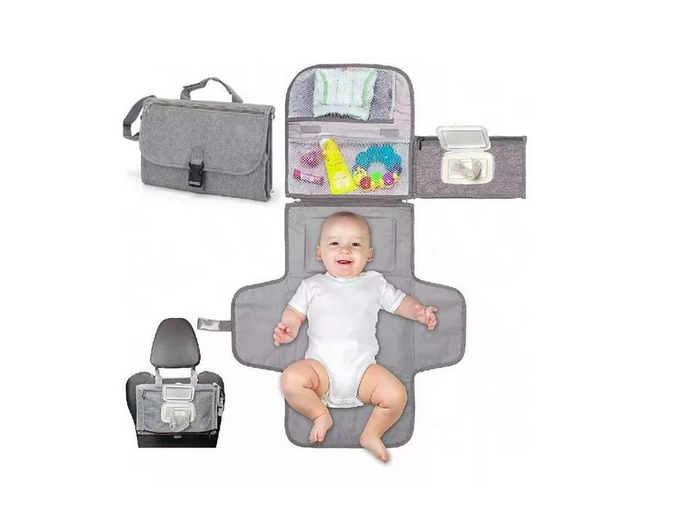 Cambiador De Pañales Impermeable Para Bebe Portatil