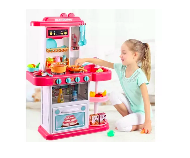 Cocina Para Niñas Con Full Accesorios 