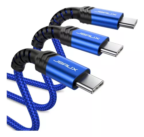 Cable Cargador De Usb C A Usb C 100w Carga Rapida