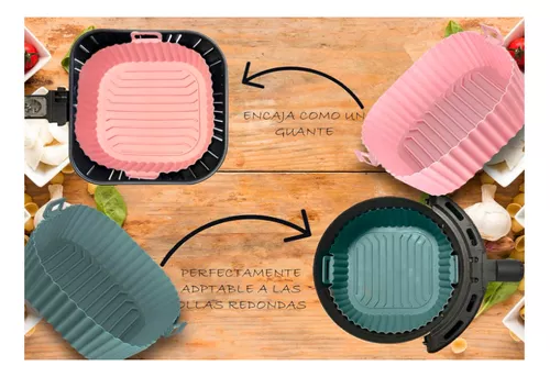 Protector De Silicona Para Air Fryer Cuadrado