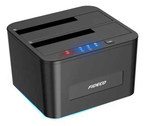 Estación Base Clonar Disco Duro Marca Fideco Usb 3,0