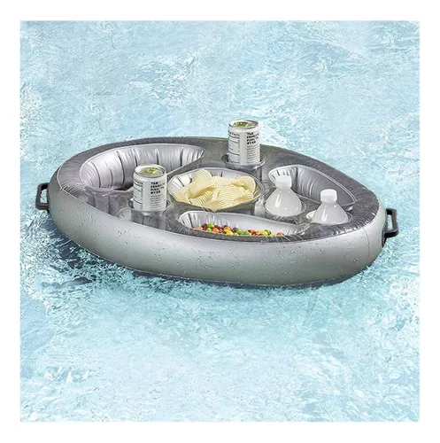 Inflable Soporte Base Alimentos Y Bebidas Para Piscina