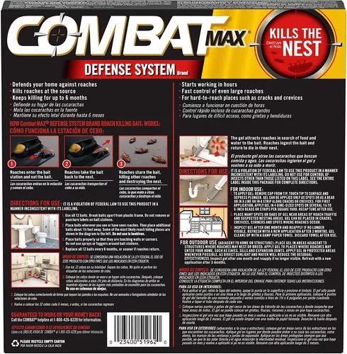 Trampas Y Cebo Combat Max Defensa System 12 Estaciones.