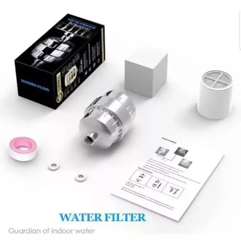 Filtro De Agua Para Duchas Regaderas Baño Limpieza 15 Etapas