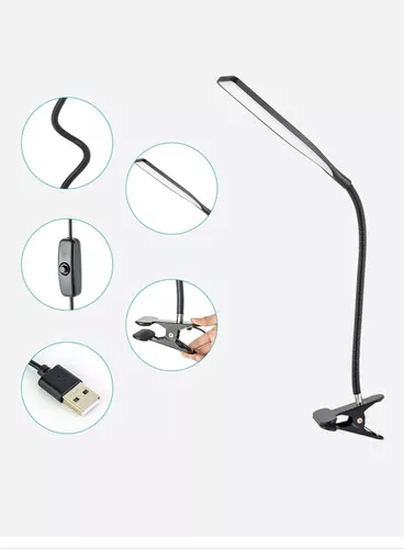 Lampara De Escritorio Mesa Dj Dibujo Usb