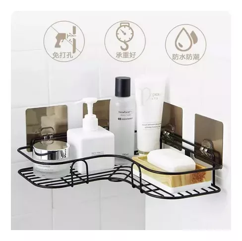 Estante Para Ducha Baño Cocina Con Adhesivo