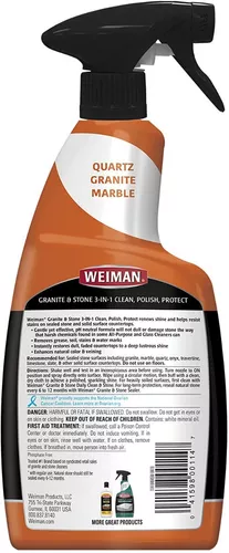 Limpiador De Granito Cuarzo Silestone Brilla Protege 3 En 1