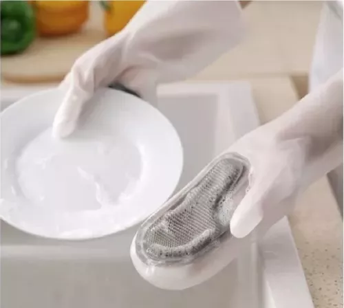 Guantes Para Fregar Limpiar De Silicona