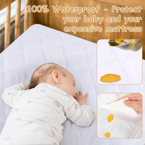 Protector De Colchón Impermeable Para Cuna