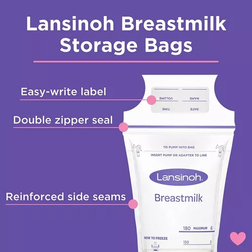 Bolsas De Almacenamiento Para Leche Materna Caja X50