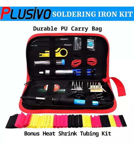 Cautin Soldador Con Full Accesorios Temperatura Variable Kit