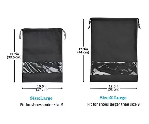 Bolsas Para Almacenar Zapatos Pack 4