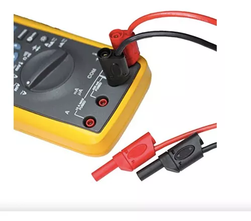 Conector Banana Para Cables Multimetro Tester Profesional