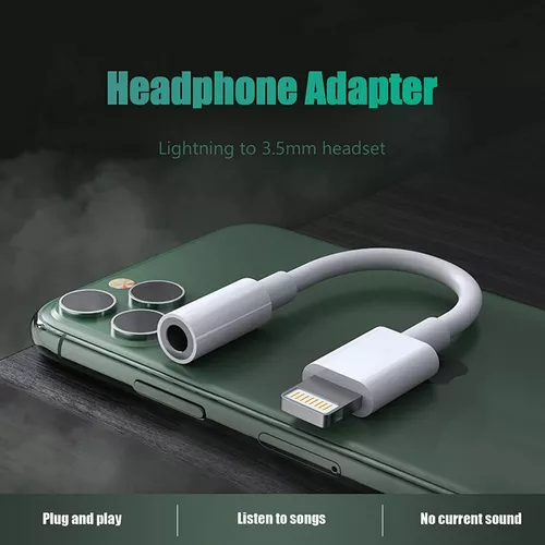 Adaptador De Audifonos Lightning iPhone