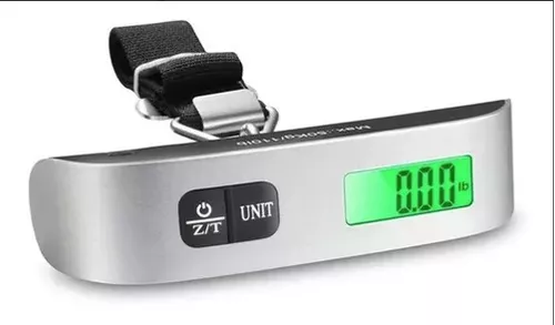 Balanza Digital De Viaje Equipaje 50 Kg Con Luz Maletas