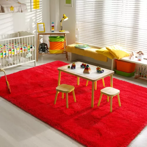Alfombra Suave Y Esponjosa Para Dormitorio y sala Diferentes medidas