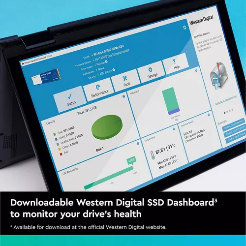 Disco Duro M2 1tb Wd Western Digital Blue Original