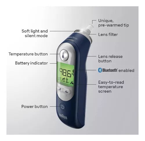 Termometro Digital Thermoscan Marca Braun Original