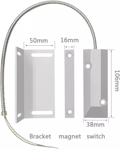 Contacto Magnetico Para Santamarias Alarma