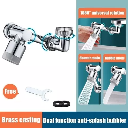 Extensor De Grifo Giratorio 360 Compatible Con Todos Los Gri