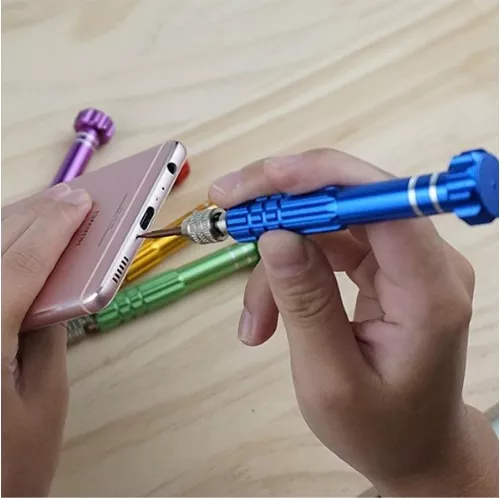 Juego Destornillador De Precision 5 Puntas Reparar Celular
