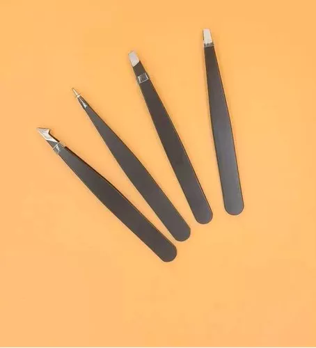 Set De 4 Pinzas Para Cejas