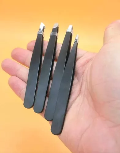 Set De 4 Pinzas Para Cejas