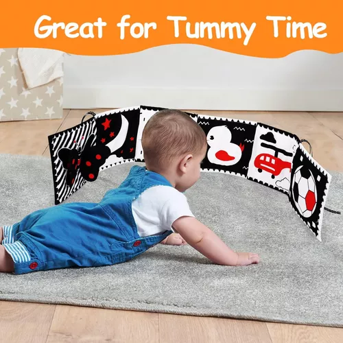 Juguetes Para Bebes Formas Alto Contraste En Blanco Y Negro