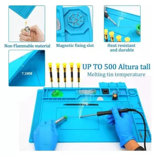 Base De Silicona Aislante Para Trabajos Tecnicos Soldadura