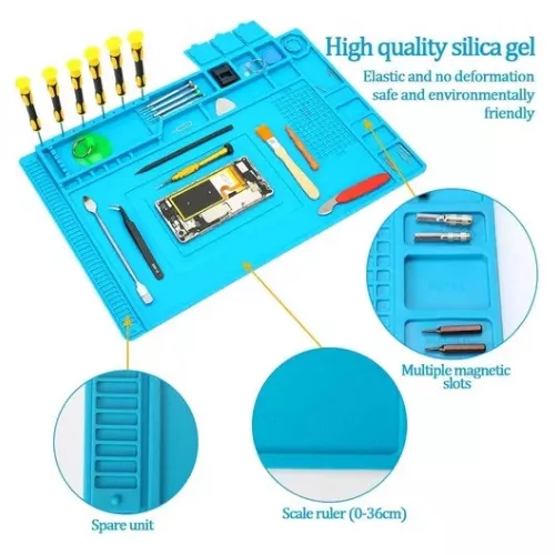 Base De Silicona Aislante Para Trabajos Tecnicos Soldadura