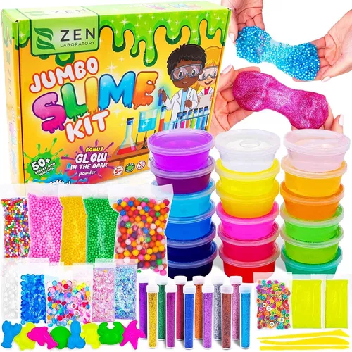Juego De Slime Jumbo 50 Piezas