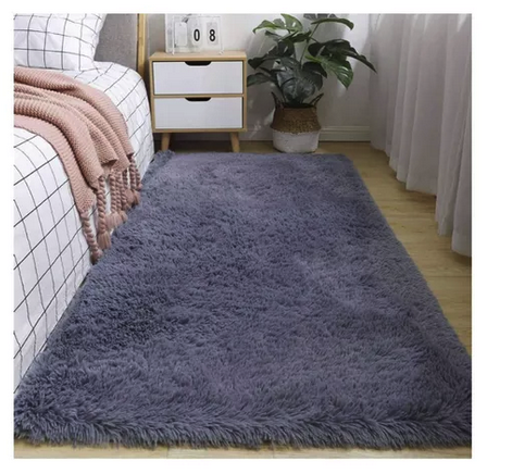 Alfombra Suave Y Esponjosa Para Dormitorio 160x200cm