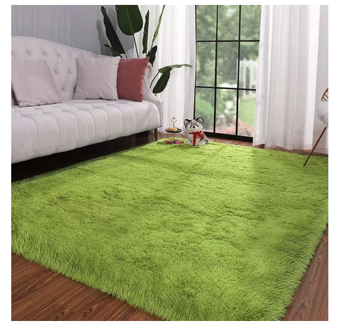 Alfombra Suave Y Esponjosa Para Dormitorio 90x150cm