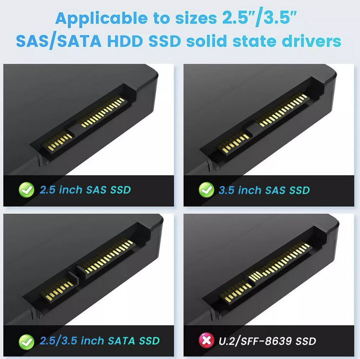 Adaptador Sas A Usb 3.0