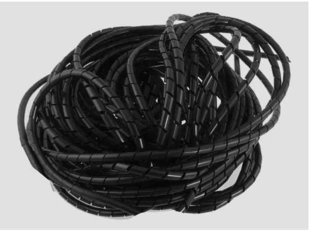 Envolvente Plastico Espiral Para Cables 12mm X 12metros