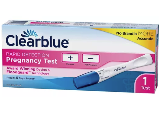 Prueba De Embarazo Clear Blue Original Precisa